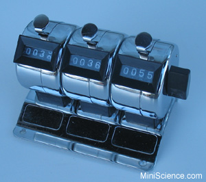Desktop Counter Bank - 3 Counters